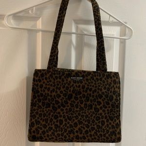 Vintage Kate Spade Handbag Leopard Print